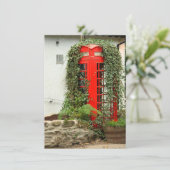 Rote Telefonkarte (Stehend Vorderseite)