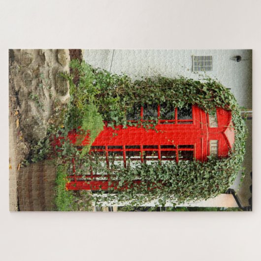 Rote Telefonzelle 1014-pc Puzzle (Horizontal)