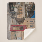 Rote Telefonzelle in Valletta Malta Sherpadecke (Vorderseite)