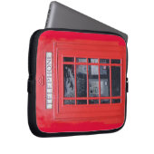 Rote Telefonzelle Londons Laptopschutzhülle (Vorne Rechts)