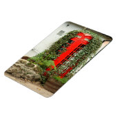 Rote Telefonzelle Magnet (Linke Seite)