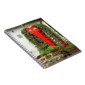 Rote Telefonzelle Notizblock (Rechte Seite)