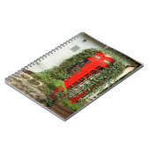 Rote Telefonzelle Notizblock (Linke Seite)