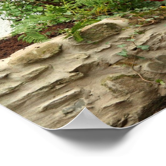 Rote Telefonzelle Poster (Ecke)