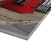 Rote Telefonzellen Londons, Fotografie Schneidebrett (Ecke)