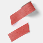 Rote Textur Weihnachten Ripsband (Rückseite)