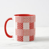 Rote Texturen Tasse (Links)