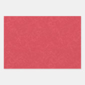 Rote texturierte Oberfläche mit dezenter Wirbelstr Geschenkpapier Set (Vorderseite 2)