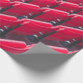 Rote Theaterstühle Geschenkpapier (Ecke)