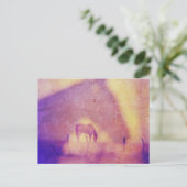 Rote Thun - Wine Bar Postkarte (Stehend Vorderseite)