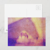 Rote Thun - Wine Bar Postkarte (Vorne/Hinten)