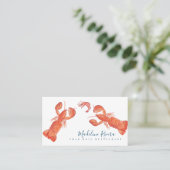 Rote Thunfische Im Fünfspänner über den Gotthard Visitenkarte (Stehend Vorderseite)