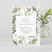 Rote Thunfische Rote Kirche (Chianti) Einladung (Stehend Vorderseite)