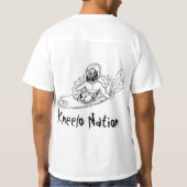 rote tidedont Brandung mit roten Gezeiten T-Shirt (Rückseite)