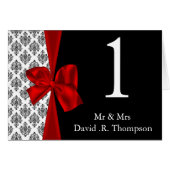 rote Tischkarte (Vorderseite (Horizontal))