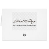 rote Tischkarte (Rückseite Horizontal)