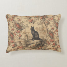 Rote Toile-Chinoiserie-Katze Damast