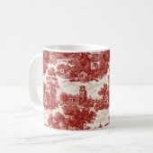 Rote Toile-Landschaftsszene (8) Kaffeetasse (Vorderseite Links)