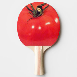 Rote Tomate für Kate Tischtennis Schläger