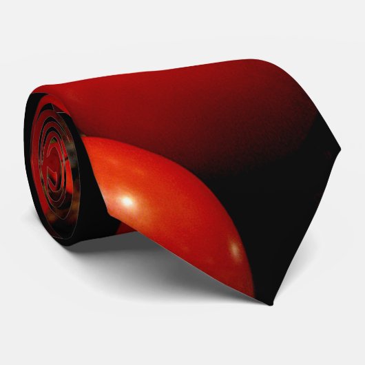 Rote Tomate Krawatte (Gerollt)