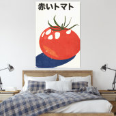 Rote Tomate Leinwanddruck (Insitu (Schlafzimmer))