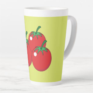 Rote Tomate Milchtasse