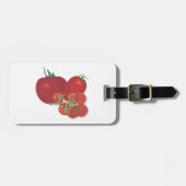 Rote Tomaten Gepäckanhänger (Vorderseite horizontal)