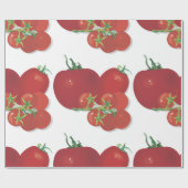 Rote Tomaten Geschenkpapier (Flach)