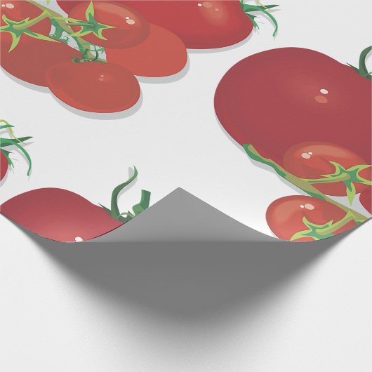 Rote Tomaten Geschenkpapier