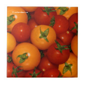 Rote Tomaten/Paradeiser Fliese (Vorderseite)