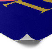 Rote Tomaten Poster (Ecke)