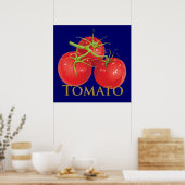 Rote Tomaten Poster (Küche)