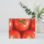 Rote Tomaten Postkarte (Stehend Vorderseite)