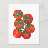 Rote Tomaten Postkarte (Vorderseite)