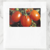 Rote Tomaten Rechteckiger Aufkleber (Tasche)