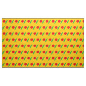 Rote Tomaten und Blätter Stoff (Yard (91,4 cm))