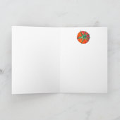 Rote Tomatenkarte Dankeskarte (Innenseite)