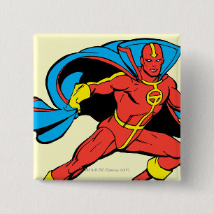 Rote Tornado Cape Pose Button