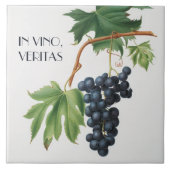 Rote Trauben Fliese (Vorderseite)