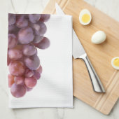Rote Trauben Geschirrtuch (Viertel Falte)