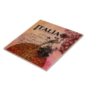 Rote Trauben Italia Fliese (Seite)