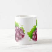 Rote Trauben Kaffeetasse (Mittel)