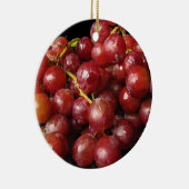 Rote Trauben Keramikornament (Rechts)