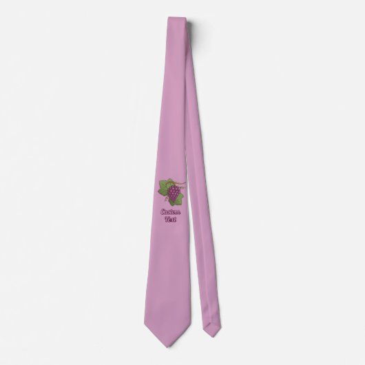 Rote Trauben Krawatte (Vorderseite)