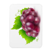 Rote Trauben Magnet (Vertikal)
