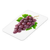 Rote Trauben Magnet (Linke Seite)