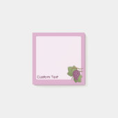 Rote Trauben Post-it Klebezettel (Vorderseite)