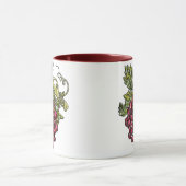 Rote Trauben Tasse (Zentrum)