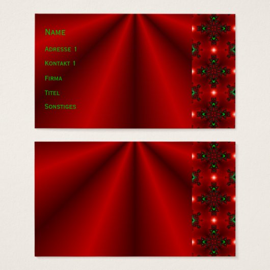 Rote Träume (Vorne & Hinten)