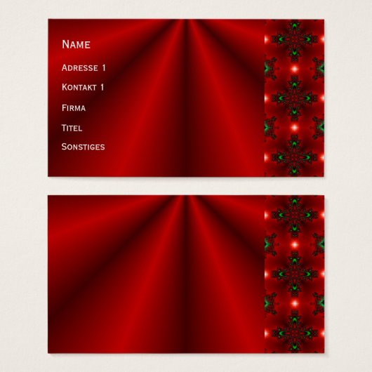 Rote Träume (Vorne & Hinten)